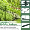 UISEBRT Teichzaun Gartenzaun Oberbogen Steckzaun Gitterzaun Produktbild-Vorschau 4