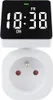 A digital timer plug with a digital display and a power outlet. Náhľad obrázku produktu