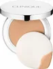 A Clinique Beyond Perfecting Powder Foundation + Concealer in Ivory is shown with its applicator. Anteprima dell’immagine prodotto