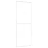Drzwi przesuwne ESG matowe szkło i aluminium 76x205 cm Podgląd zdjęcia produktu 2