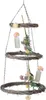 Deko-Hänger - Grau - Weidenäste - H 95 cm - mit 3 Ringen Produktbild-Vorschau 2