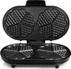 Doppel Waffeleisen & Gabel für 10 dünne Waffeln Ø16cm Produktbild-Vorschau 3