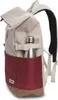 Zaino BestWay #Campus Style *bianco/rosso vino Anteprima dell’immagine prodotto 3