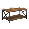 A product image of a coffee table with dimensions indicated. Produktbild-Vorschau