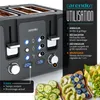 Grille-pain Arendo, 4 fentes courtes, pour 4 tranches, 1750 Voir les images du produit 2