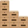 BigDean 10er Boxen-Set mit Schublade & Sichtfenster - Produktbild-Vorschau 1