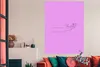 MuchoWow® Poster Strichzeichnung - Hand - Körper 120x180 cm Produktbild-Vorschau 3