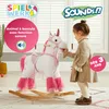 Spielwerk® houpací zvířátko jednorožec včetně zvukového Náhled obrázku produktu 2