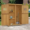 M MCombo Gartenschrank Holz, Gartenhaus Klein Wetterfest, Produktbild-Vorschau 2