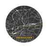 MuchoWow® Mauspad Mousepad Oberhausen - Stadtplan - Karte - Produktbild-Vorschau 1