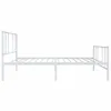 vidaXL Bettgestell mit Kopf- und Fußteil Metall Weiß 90x190 Produktbild-Vorschau 14