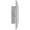 vidaXL Miroir de salle de bain LED gris béton 90x8,5x37 cm Voir les images du produit 4