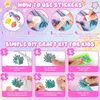 Kit de bricolage pour gourde 600 ml, motif sirène, Voir les images du produit 5