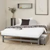 Homestyle4u Holzbett 140x200 mit Lattenrostmit Bettkasten Produktbild-Vorschau 4