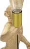 Mauro Ferretti Tischleuchte Affe Gold 26x34x55 cm Produktbild-Vorschau 5