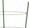 vidaXL Podpery na rastliny s 3 krúžkami 5 ks Zelená 75 cm Náhľad obrázku produktu 7