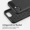 imoshion Cover posteriore spazzolata iPhone 16e - Nero Anteprima dell’immagine prodotto 5
