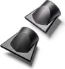 Two black hair dryer concentrator attachments are shown on a white background. Anteprima dell’immagine prodotto