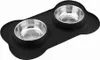 Gamelle double noire ANTI-SKIP Voir les images du produit 8