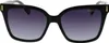 A pair of black sunglasses with gradient lenses. Produktbild-Vorschau