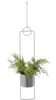 Vaso per piante in metallo da appendere - 88 cm / grigio - Anteprima dell’immagine prodotto 2