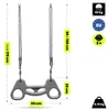Gymnastik Trapez mit Griff, verstellbare Seile 90-150 cm, Produktbild-Vorschau 7