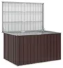 vidaXL Gartenbox Braun 149x99x93 cm Produktbild-Vorschau 3