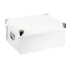 Zeller Aufbewahrungsbox, Pappe, weiß 40x33x17 Produktbild-Vorschau 7