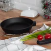 Ø22cm 43mm hoch Gusseisenpfanne Gußeisenpfanne mit Produktbild-Vorschau 3