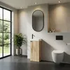 Badplaats Gäste-WC Waschtisch Set Orion 40 x 22 cm Eiche - Produktbild-Vorschau 4