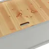 vidaXL Sitzbank Grau 107x45x75,5 cm Massivholz Tanne -  Produktbild-Vorschau 9