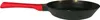 A black frying pan with a red handle is shown against a white background. Anteprima dell’immagine prodotto