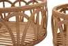 Sada stolíkov Rattan, 3 kusy, 50-40-30 cm, hnedá, značka Náhľad obrázku produktu 3