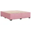 vidaXL Bedframe, roze, 200x200 cm, fluweel Productafbeelding-voorbeeld 5