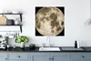 MuchoWow® Poster Weltraum - Mond - Jahrgang 75x75 cm - Wand Produktbild-Vorschau 3
