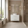 RODAN | Badezimmerschränk - 80 cm - Weiß Matt - Elegantes Produktbild-Vorschau 6