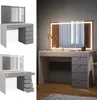 Schminktisch Vicco Elise Weiß/Grau/Grau 115 cm mit Produktbild-Vorschau 2