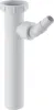 Geberit Anschlussstutzen mit UeWurfmutter d40mm, weiss, PP, Produktbild-Vorschau 1