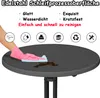 TRMLBE Ø 80 cm Stehtisch Klappbar Bartisch Gastronomie Rund Produktbild-Vorschau 4