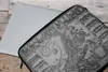MuchoWow® Laptop Hülle 15 Zoll Schwarz-weiße Karte der Produktbild-Vorschau 4