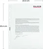 Falken Prospekthüllen, A4, PP, Economy, genarbt, oben Produktbild-Vorschau 6
