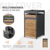 ML-Design cassonetto per rifiuti con copertura vegetale per Anteprima dell’immagine prodotto 2