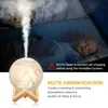 2-IN-1 LED 3D Mondlampe 3 Farbe Dimmbar Nachtlicht 880ML Produktbild-Vorschau 5