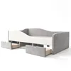 Letto imbottito Merax, modello divano letto, 90x190 cm, con Anteprima dell’immagine prodotto 5
