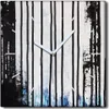 Coloray Uhr auf Leinwand 30x30 cm Wand Uhr Dekoration Produktbild-Vorschau 1