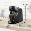 Bosch TAS162E, Ekspres do kawy na kapsułki, 0,7 l, Kapsułka Podgląd zdjęcia produktu 21