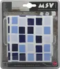 MSV Bad Serie "Mosaiko Blau“ Toilettenpapierhalter WC Produktbild-Vorschau 4