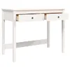 vidaXL Schreibtisch mit Schubladen Weiß 100x50x78 cm Produktbild-Vorschau 16