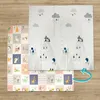 Tapis de jeu Tapis d'éveil Tapis pour bébé Pliable Lavable Voir les images du produit 18