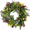 Sommerlicher Türkranz – 40 cm (15,75 Zoll), künstliche Produktbild-Vorschau 1